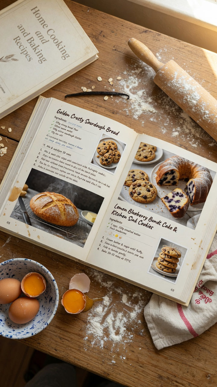 Easy Home Cooking and Baking Guide- ebook